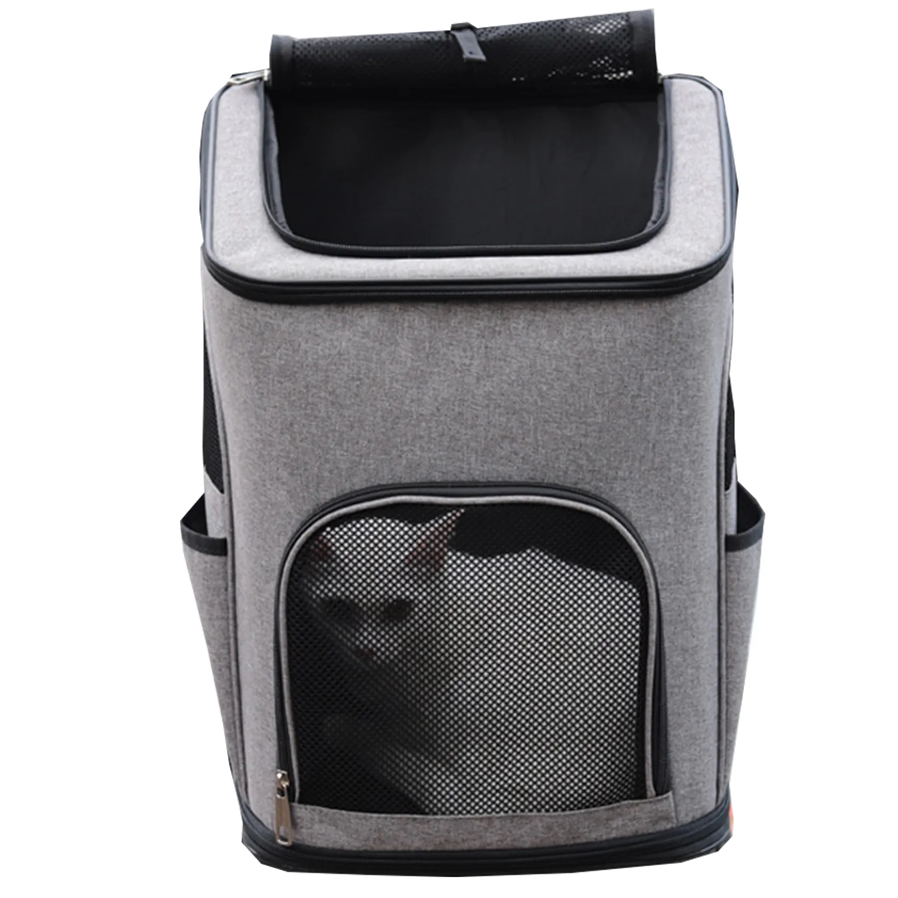 Oxford cloth large capacity shoulder breathable pet backpack 6