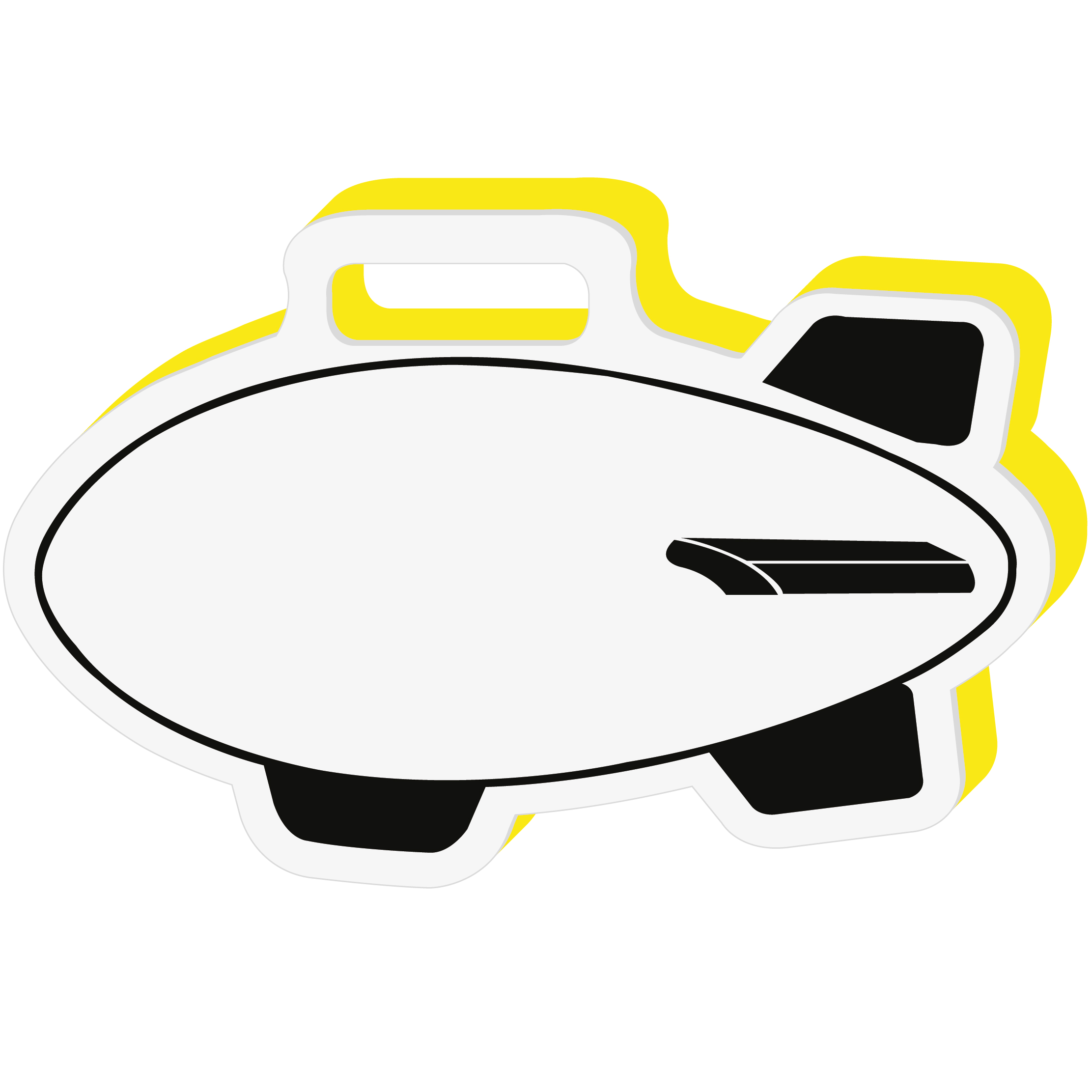 Dirigible Airship Sandwich Cushion 2