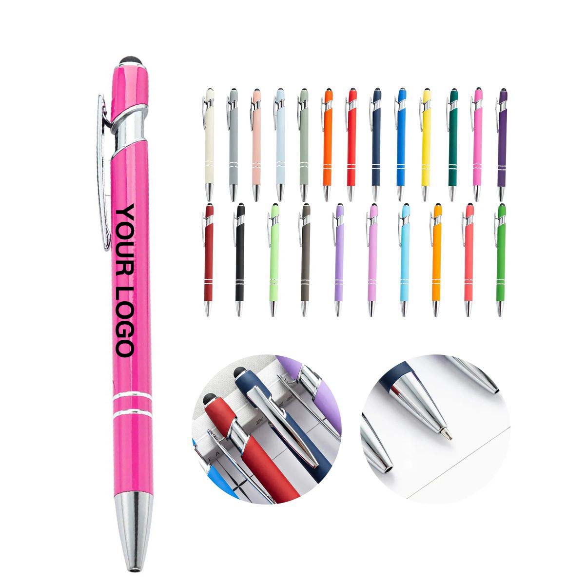 Stylus Pen with Smooth Writing Ballpoint Ink 11