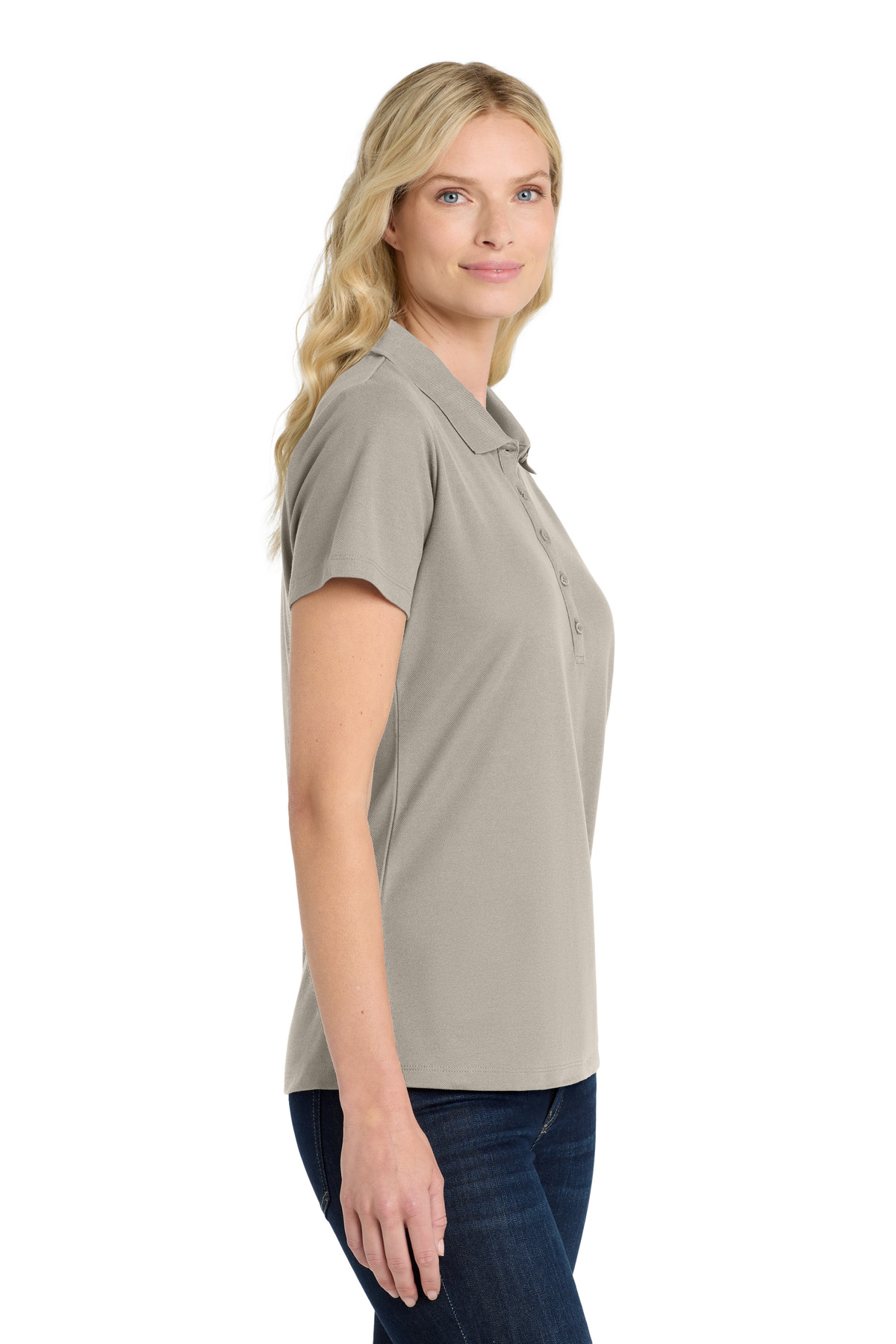 Port Authority Women's SuperPro React Polo. LK810 106