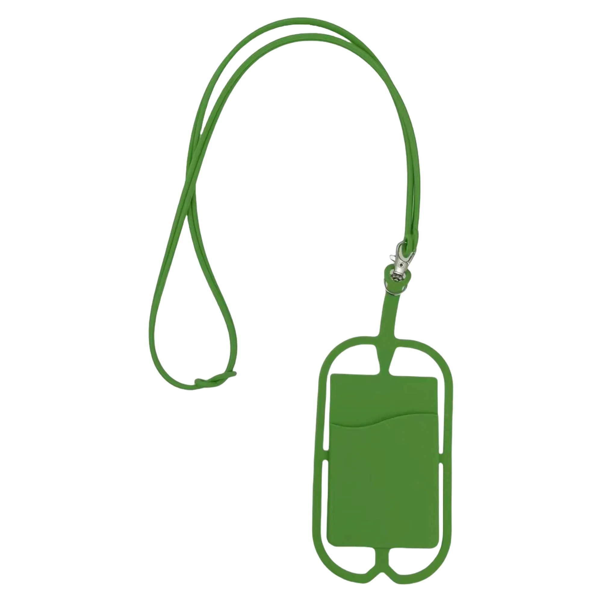Silicone Card Slot with Lanyard Phone Holder 16