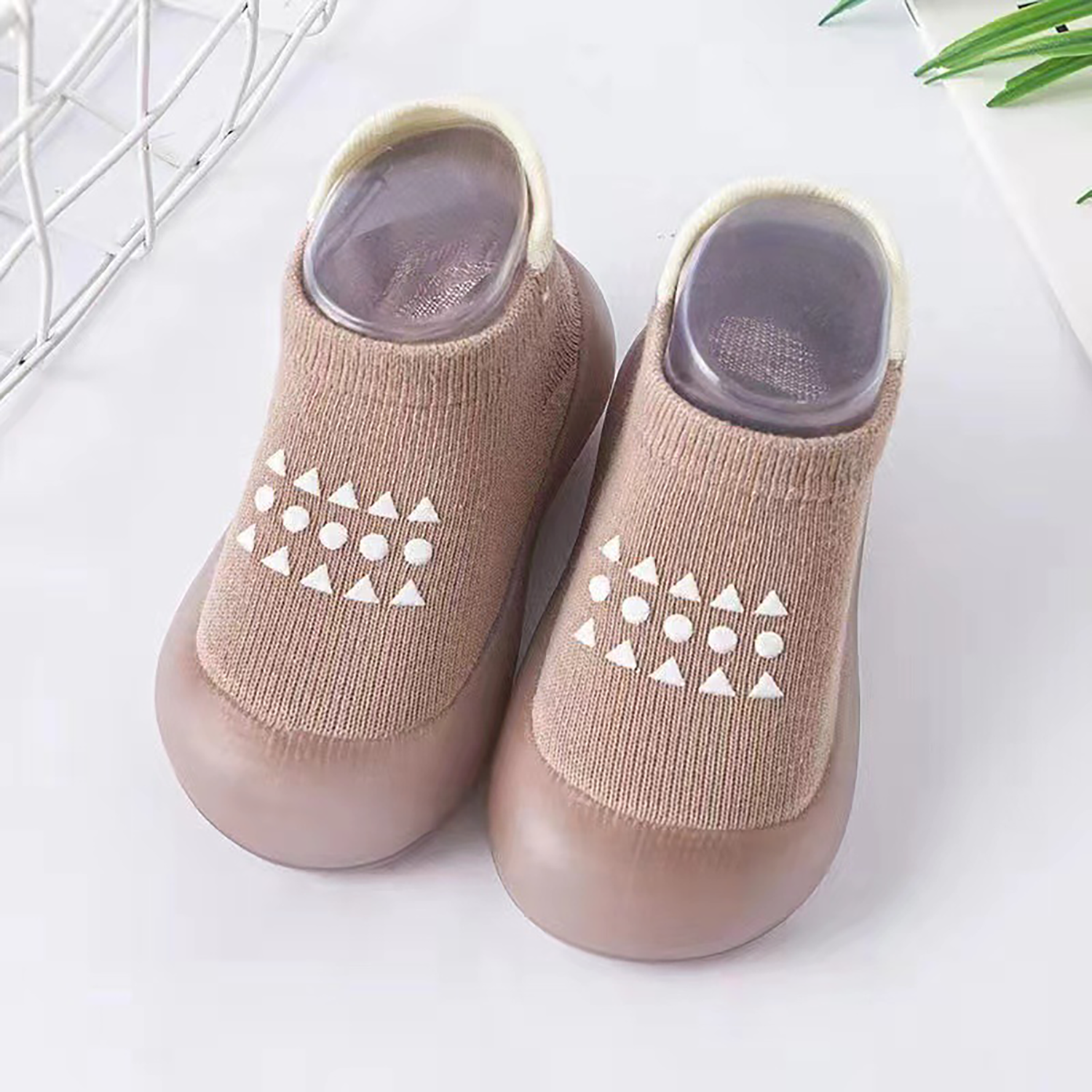 Baby Soft-Sole Non-Slip Walking Socks Shoes 6