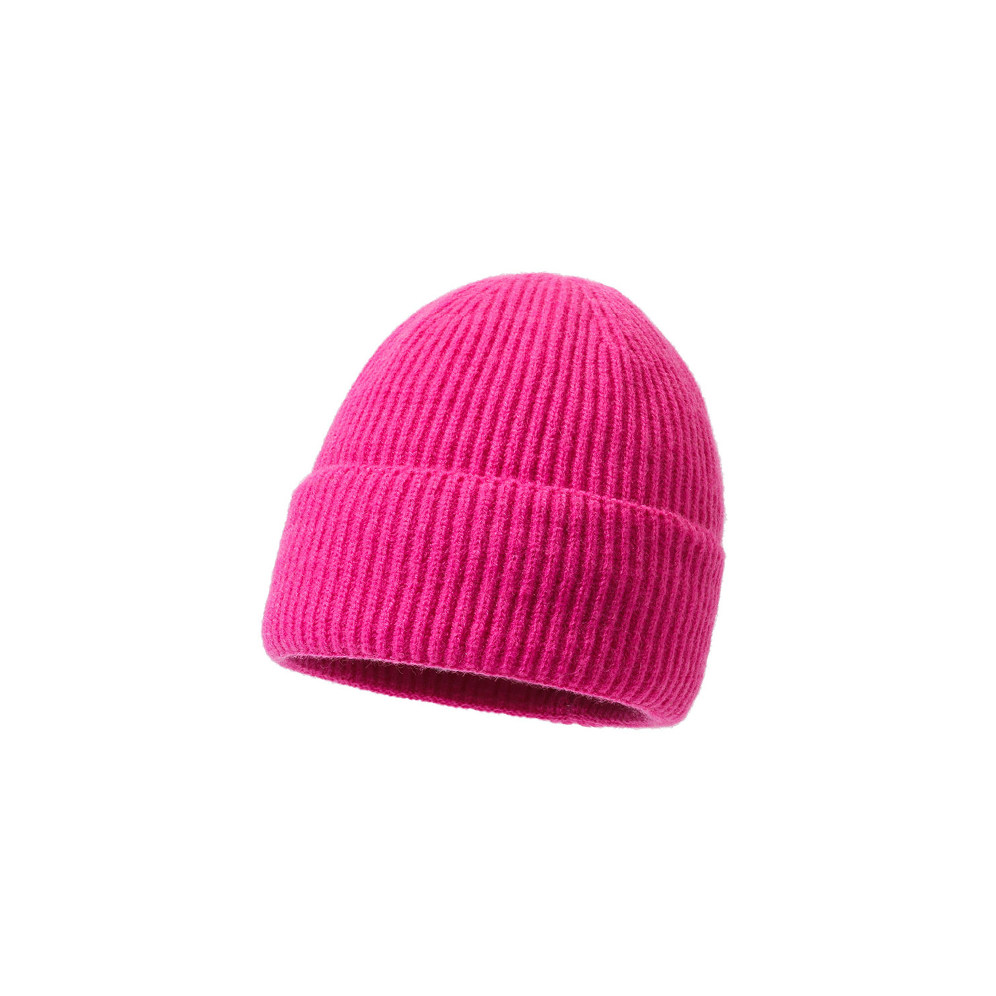 Custom Logo Solid Color Beanie 6