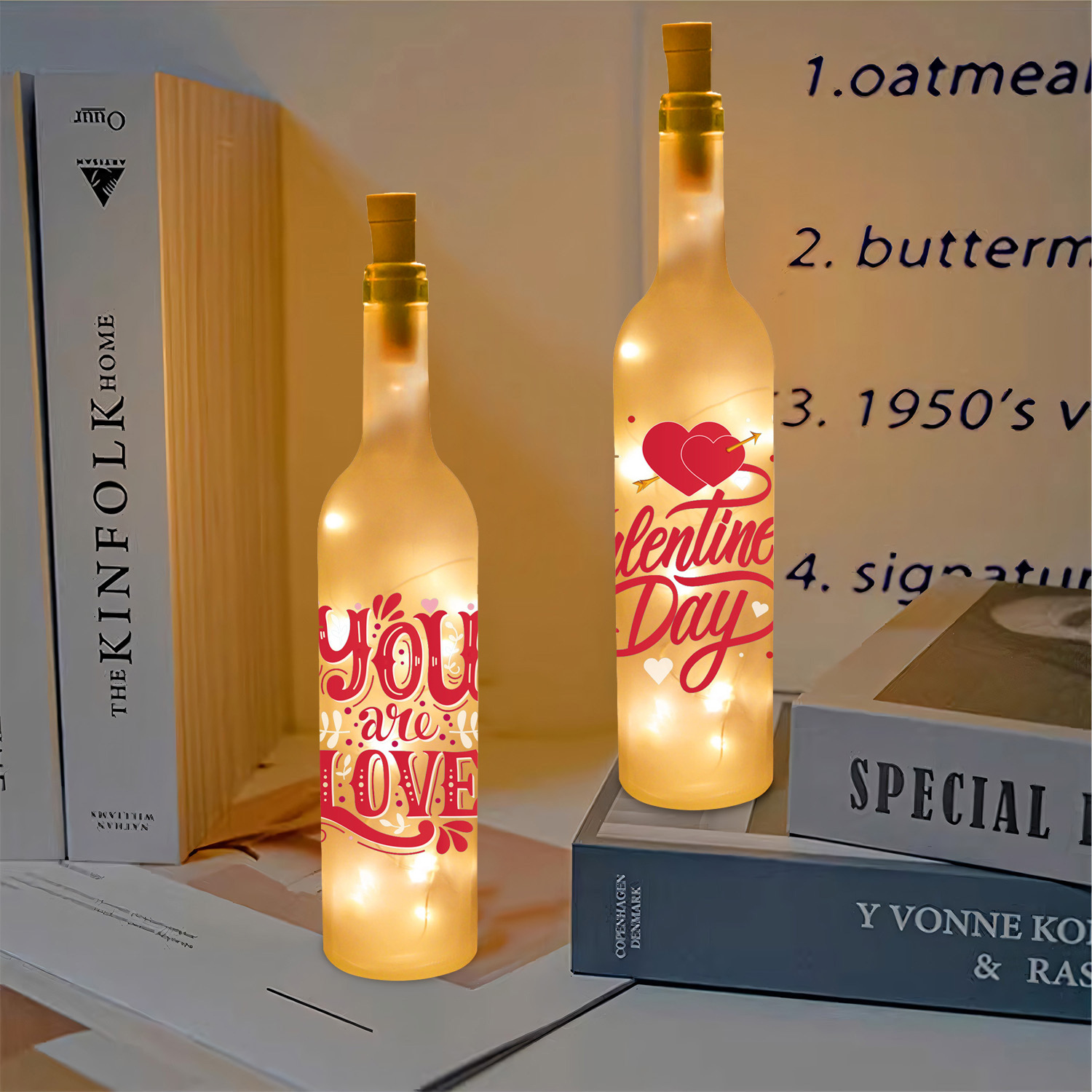 Wine Bottle Light Decor Gift 5