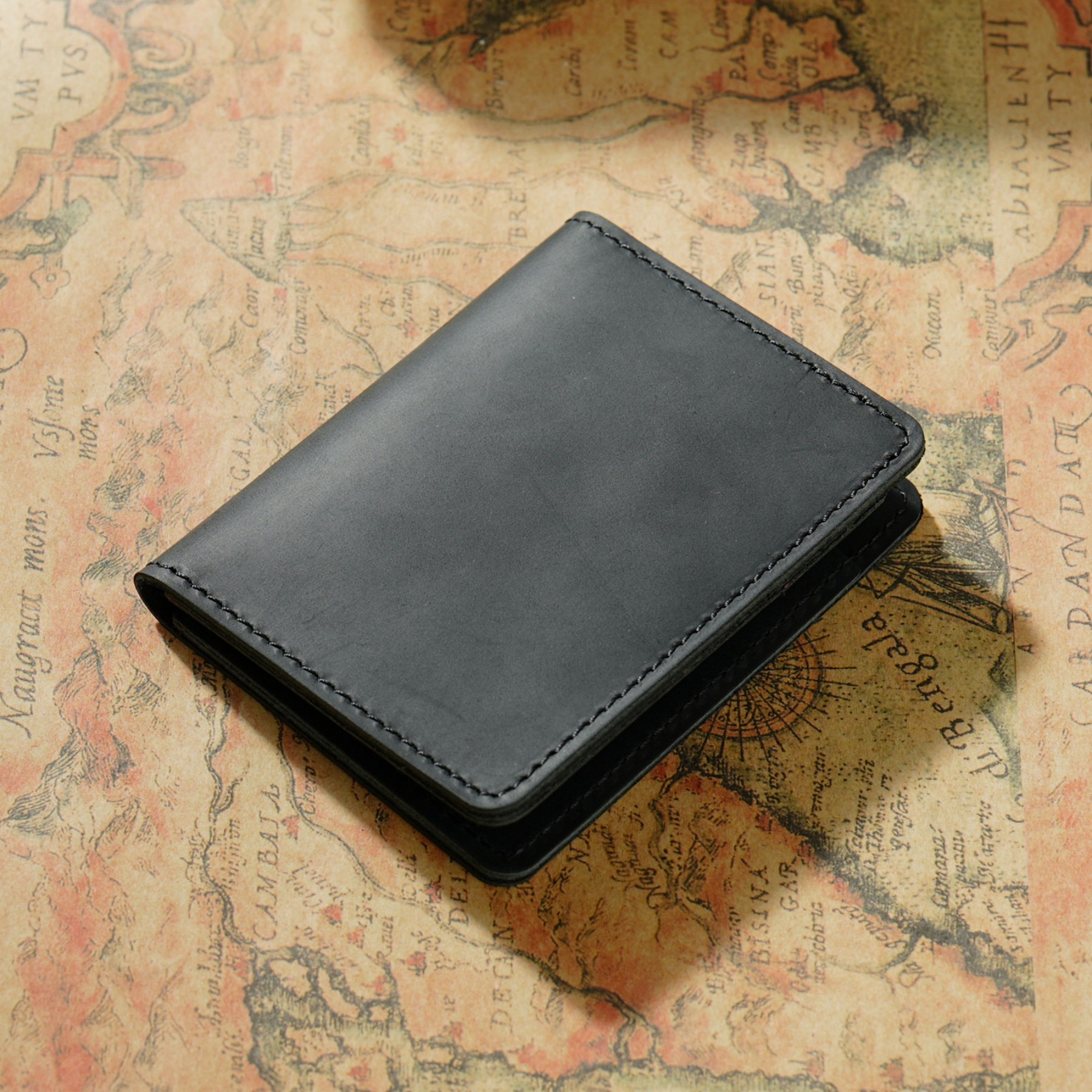 Small Cowhide Card Holder 2