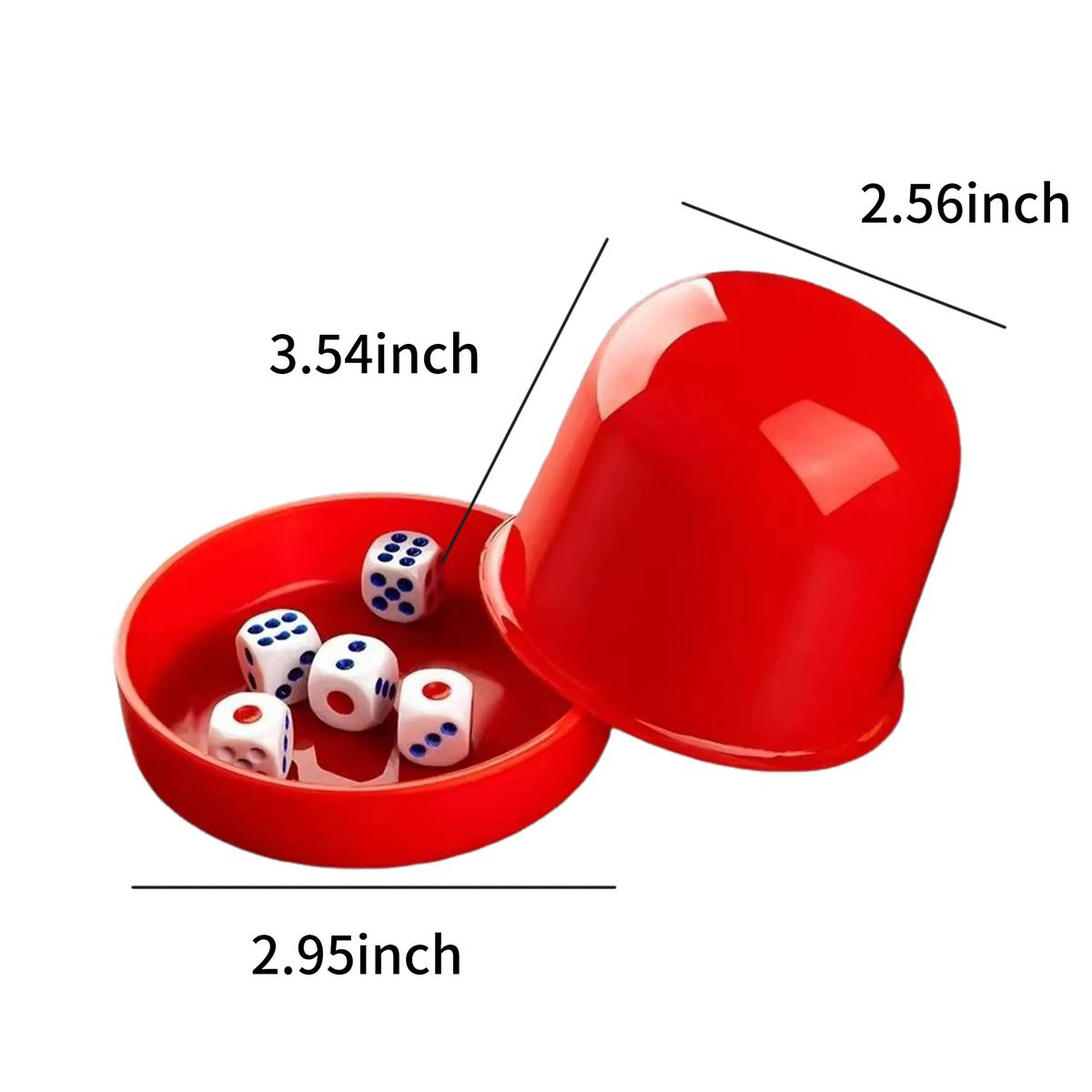 Sturdy Dice Cup with Lid for Casino Games 7