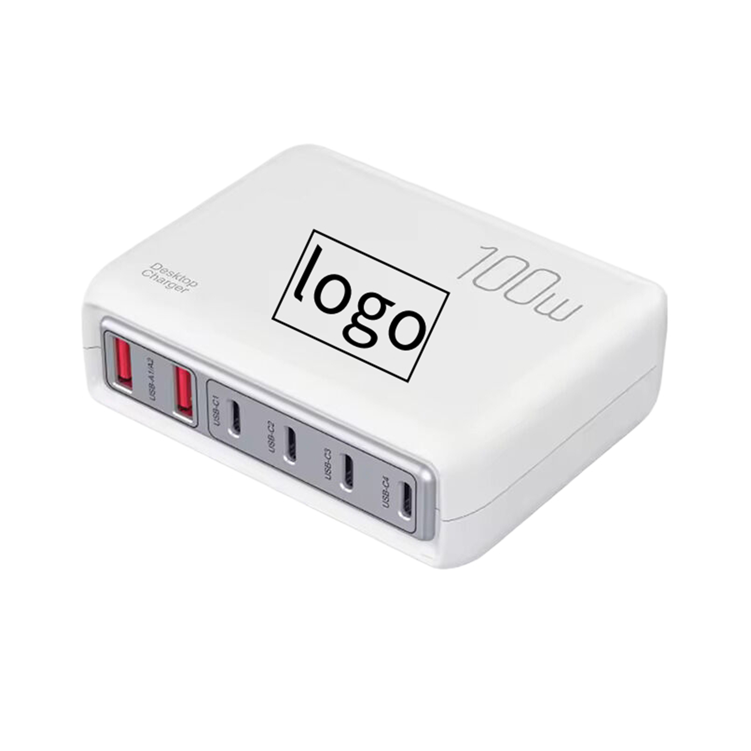 Power Charge 6-Port Desktop Charger - 100 W 4