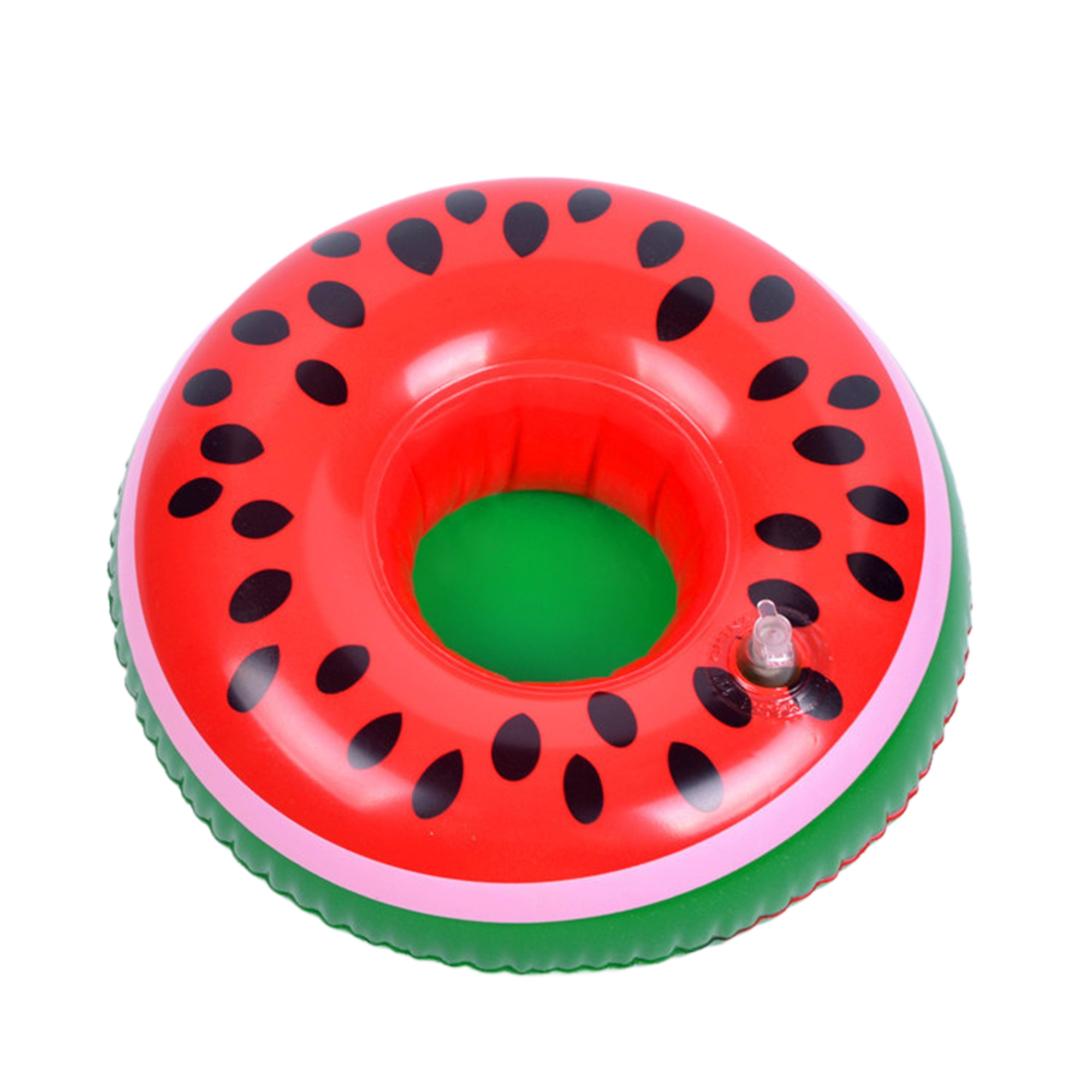 MOQ500 Inflatable Pool Float With Cup Holder 11