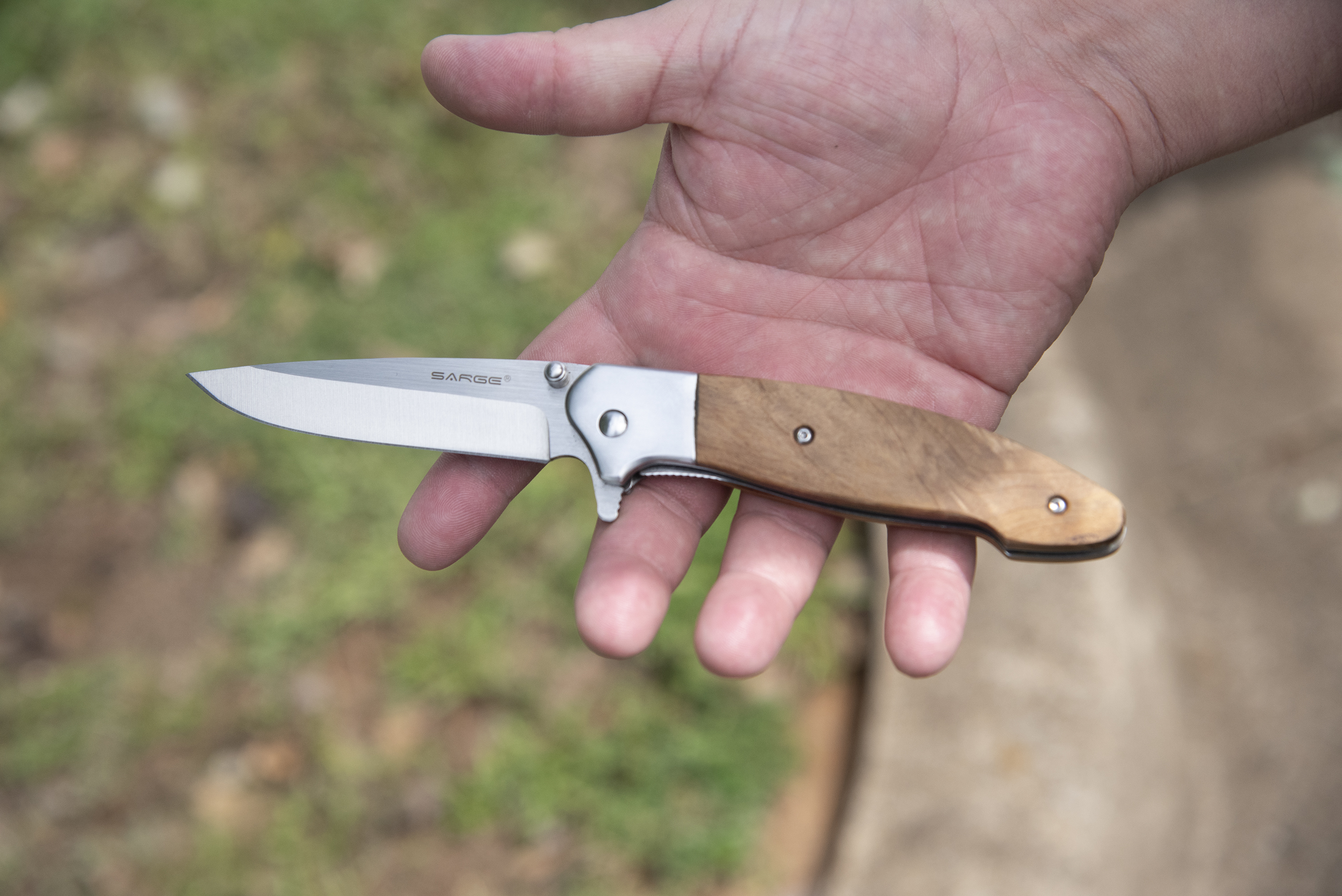 Bandit - Maple Burl Swift Assist Folder 2