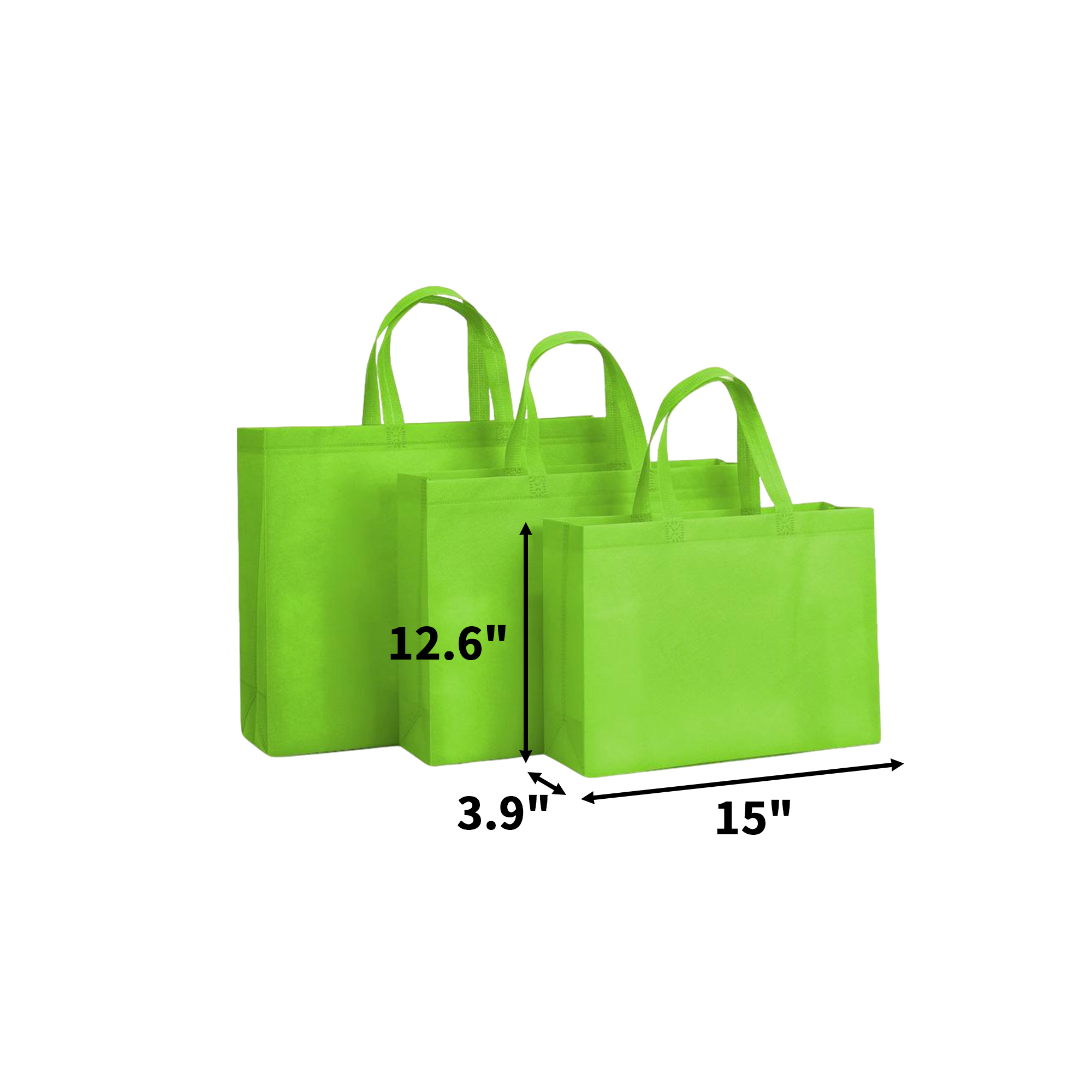 Non Woven Polypropylene Tote With Heat Sealed Handles 1