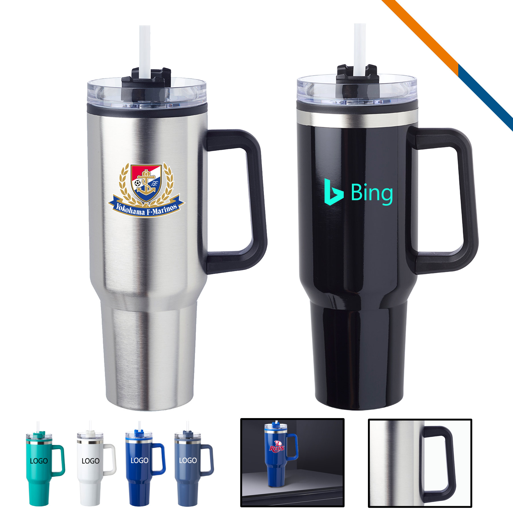 Casa Travel Mugs - 40 OZ. 1