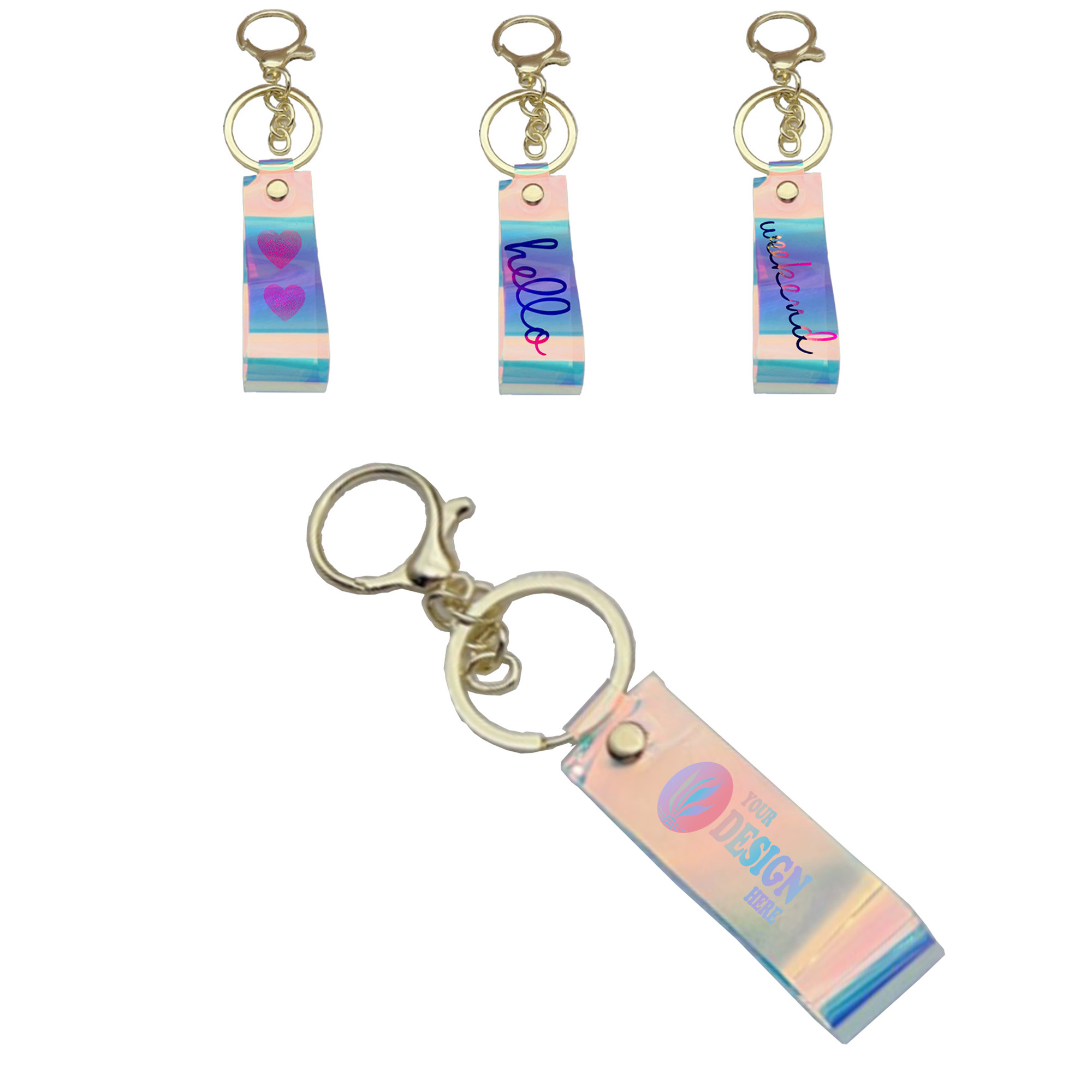 Full Color Custom PVC Keychain 2