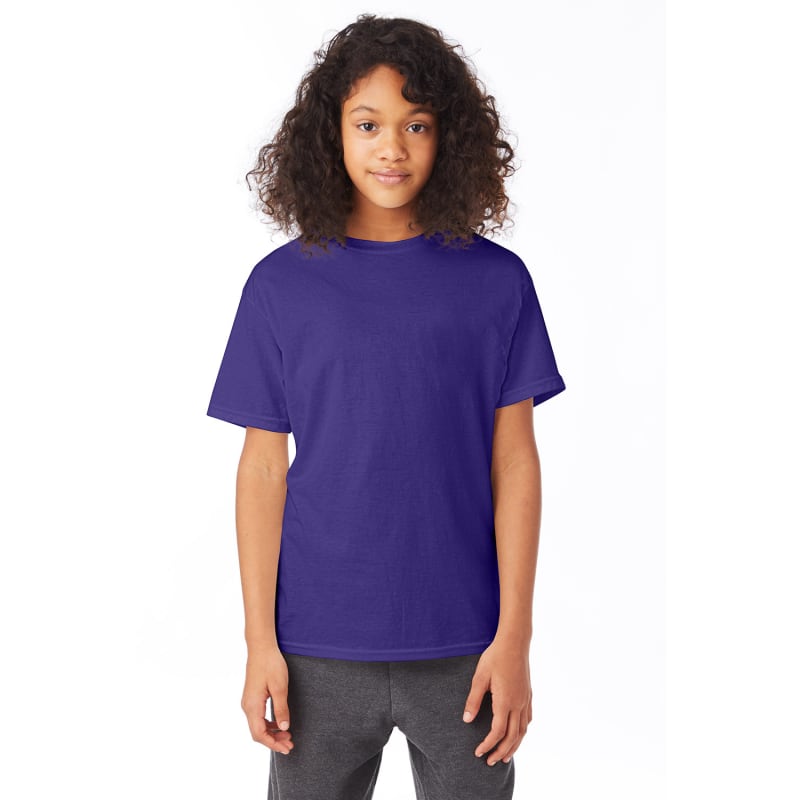 Hanes Youth 5.2 Oz., 50/50 ComfortBlend® EcoSmart® T-Shirt 151