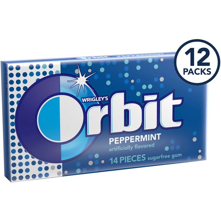 Orbit Peppermint Sugarfree Gum 2