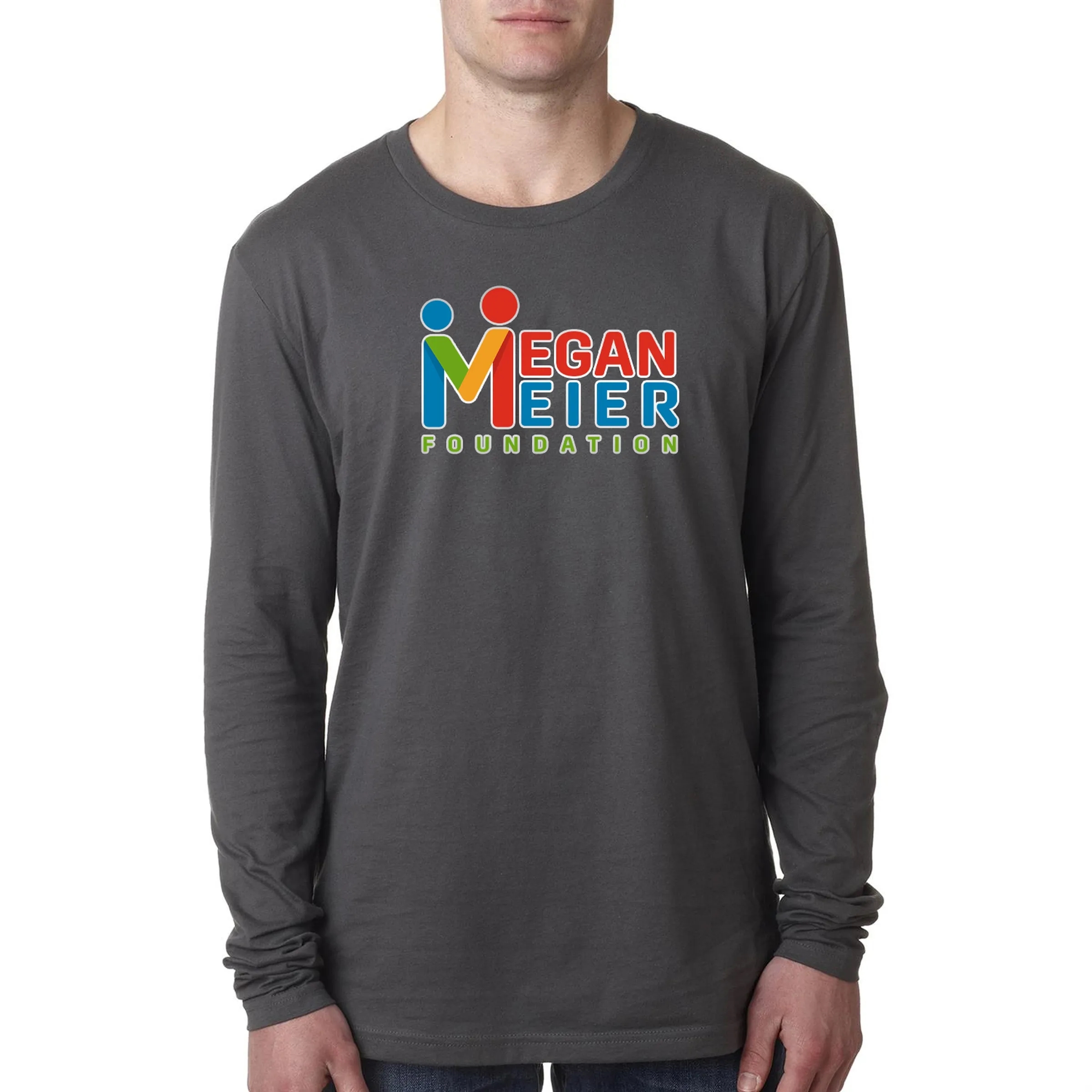 Next Level Men's Cotton Long-Sleeve Crew 19