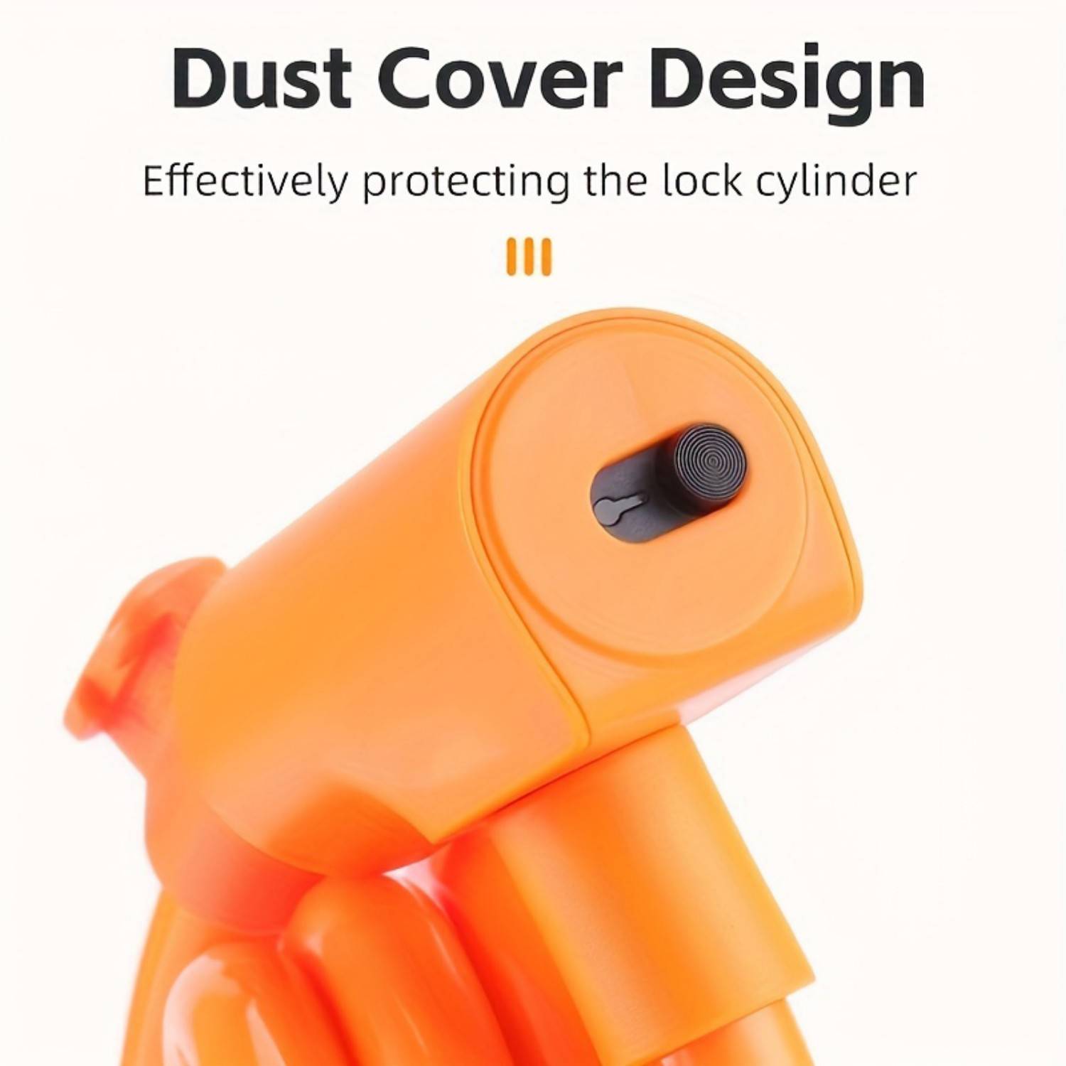 Portable Anti Theft PVC Bike Cable Lock 11