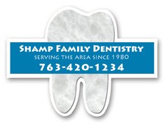 Re-Stick-It Decal (2.25"x3") Tooth Shape