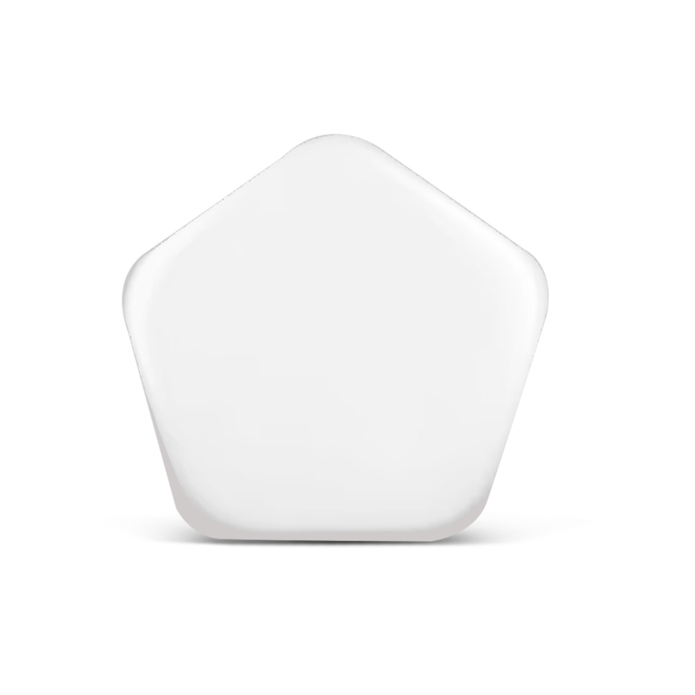 Pentagonal Custom Buttons 3