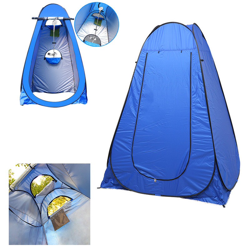 Pop Up Shower Tent Portable Changing Room Privacy Shelter 2