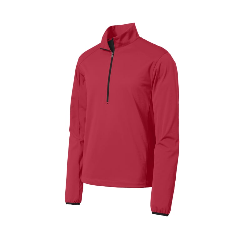 Port Authority Active 1/2-Zip Soft Shell Jacket. 7