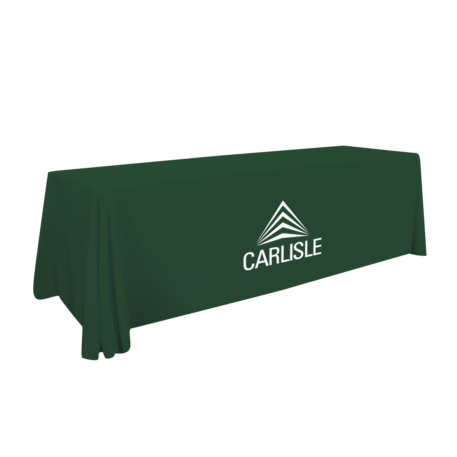 8' Value Lite Table Throw (White Imprint, One Location) 3