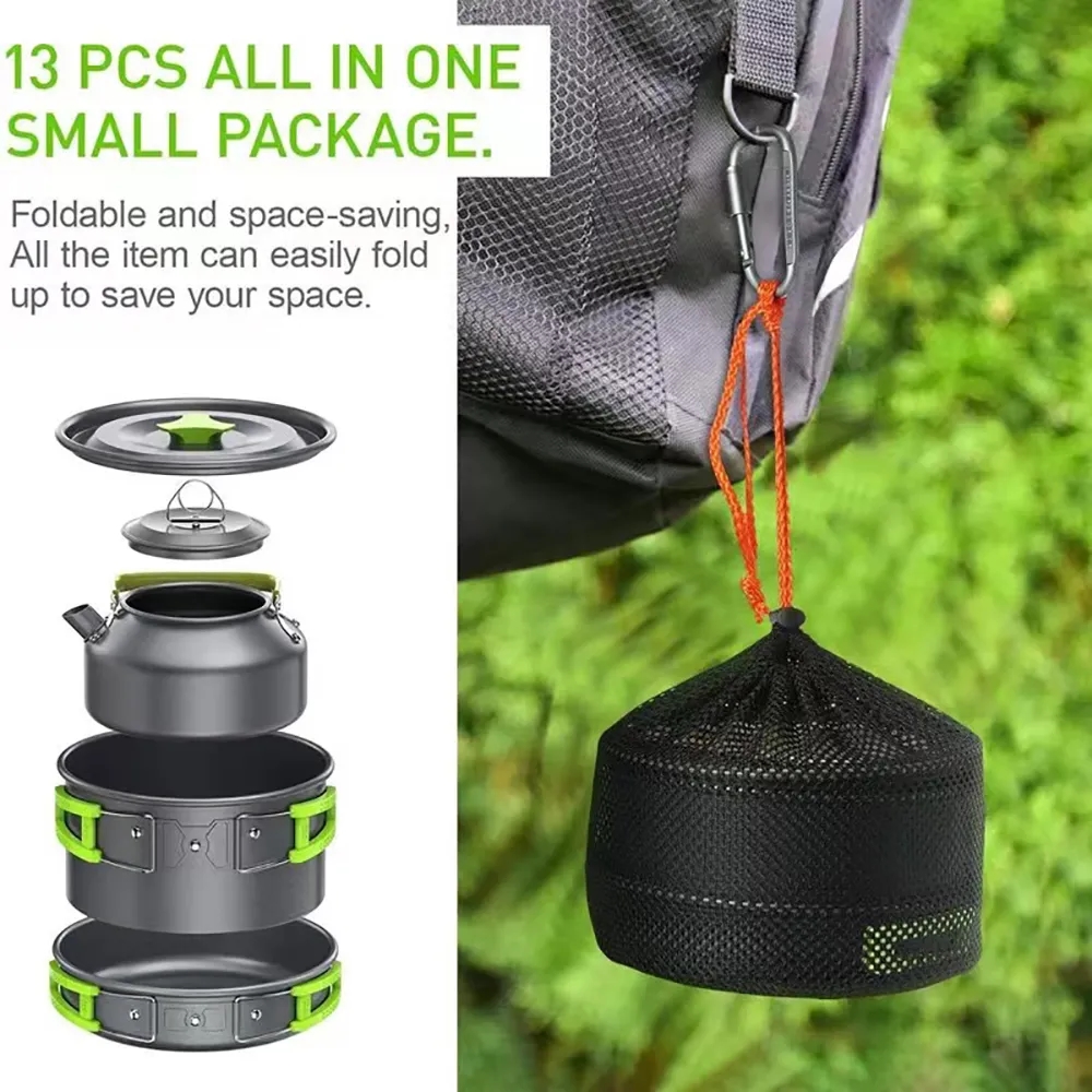 Portable Camping Cookware Set 5