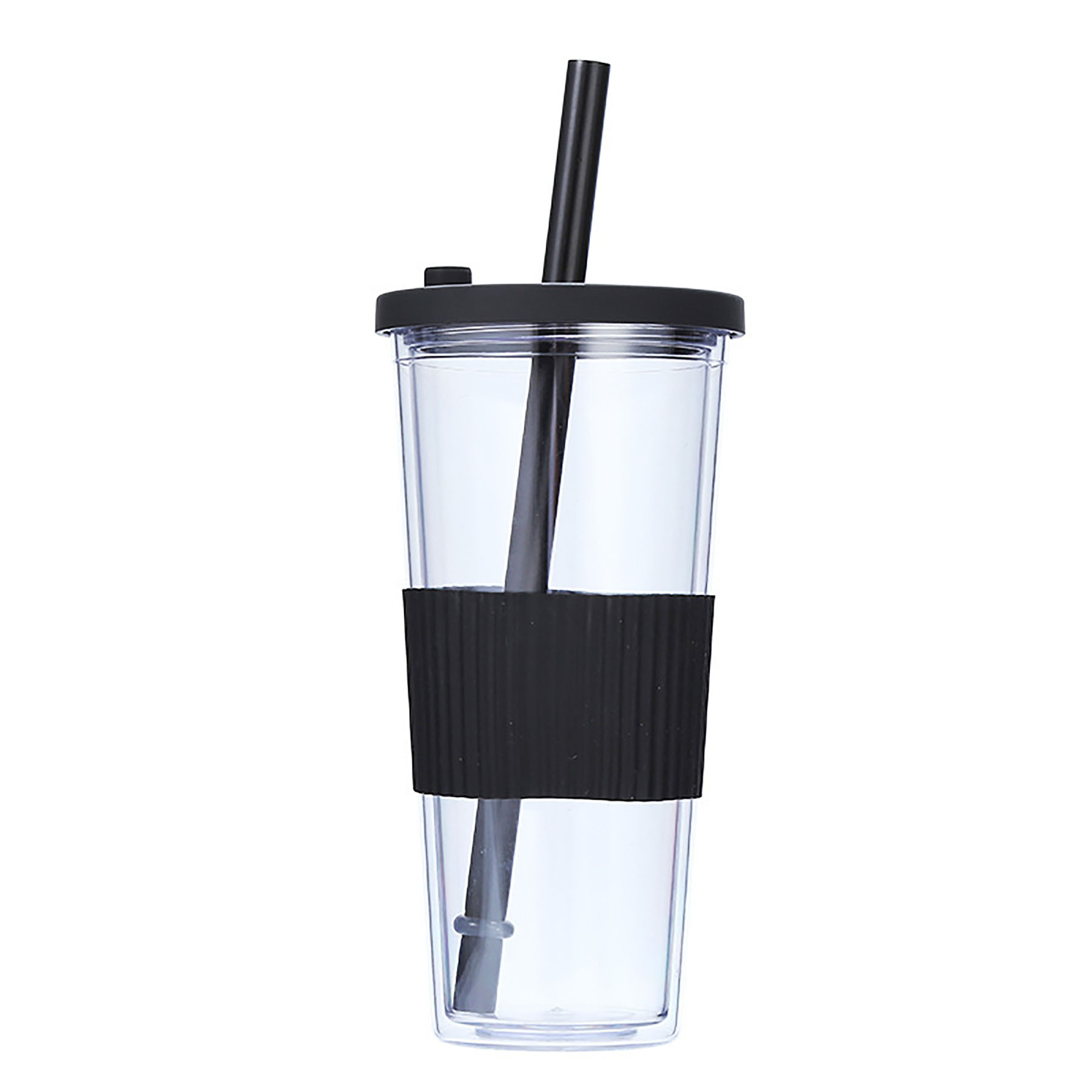 24 oz. Reusable Clear Plastic Cup 1