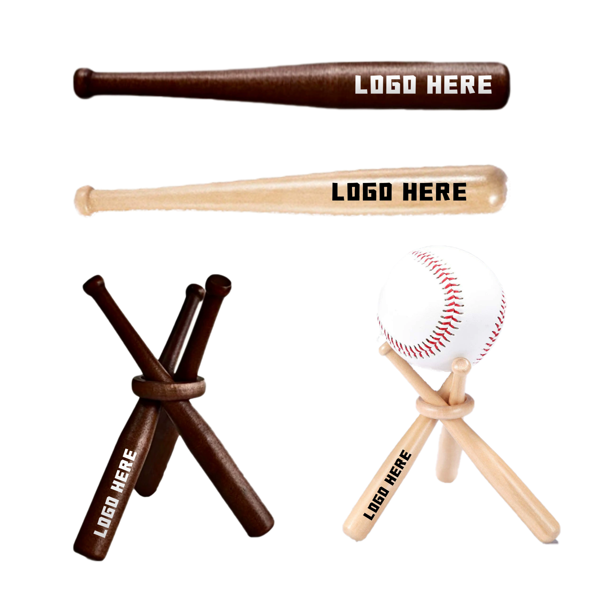 Baseball Bat Ornaments 4
