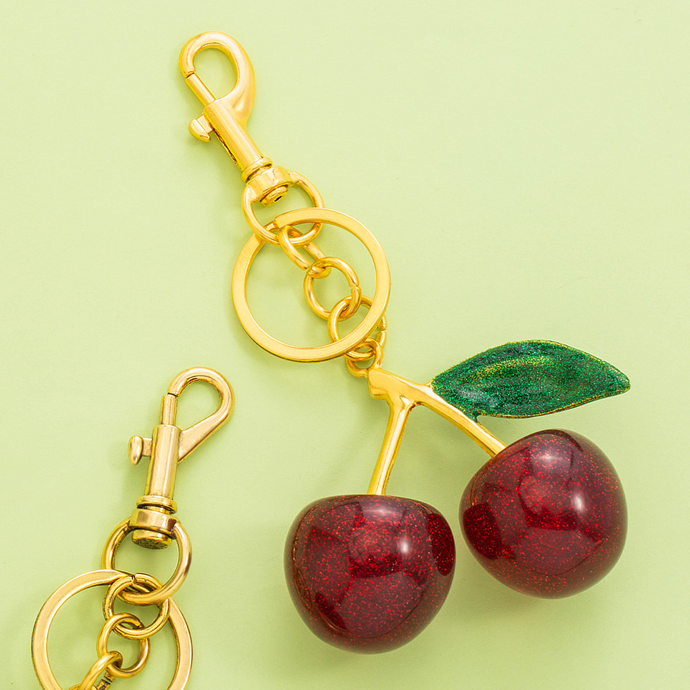 Keychain Cherry Bag Charms 3