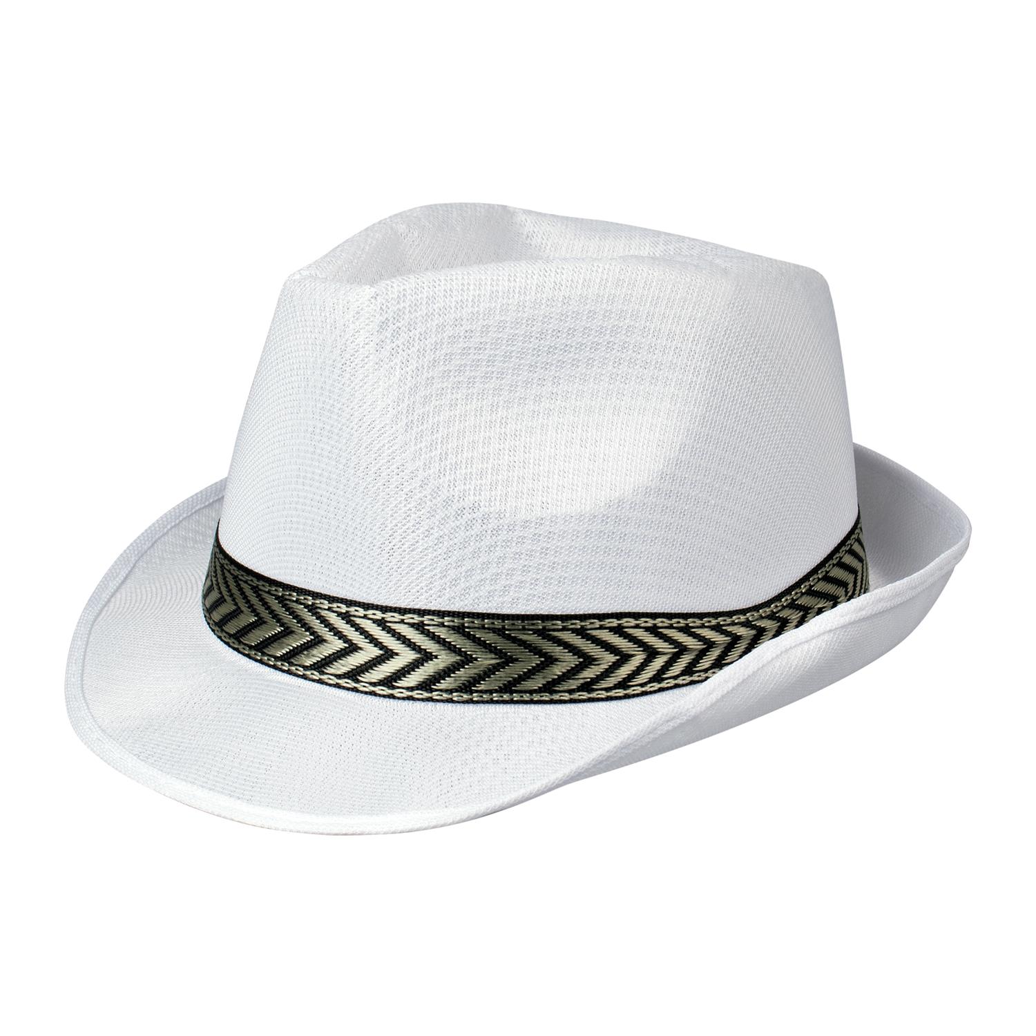 White Mesh Fedora 2