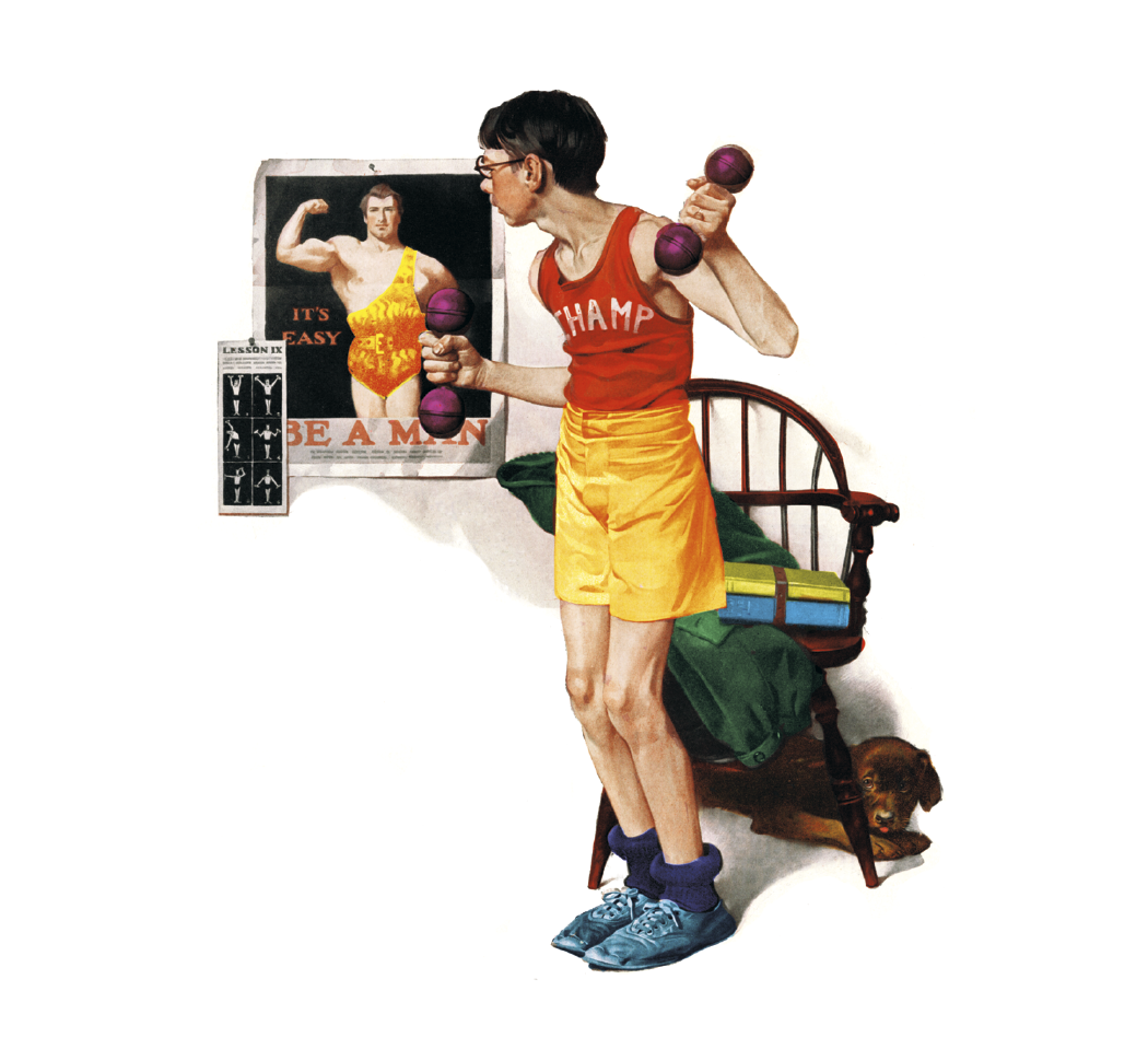 HotLine® Products Norman Rockwell Mini Calendar 2