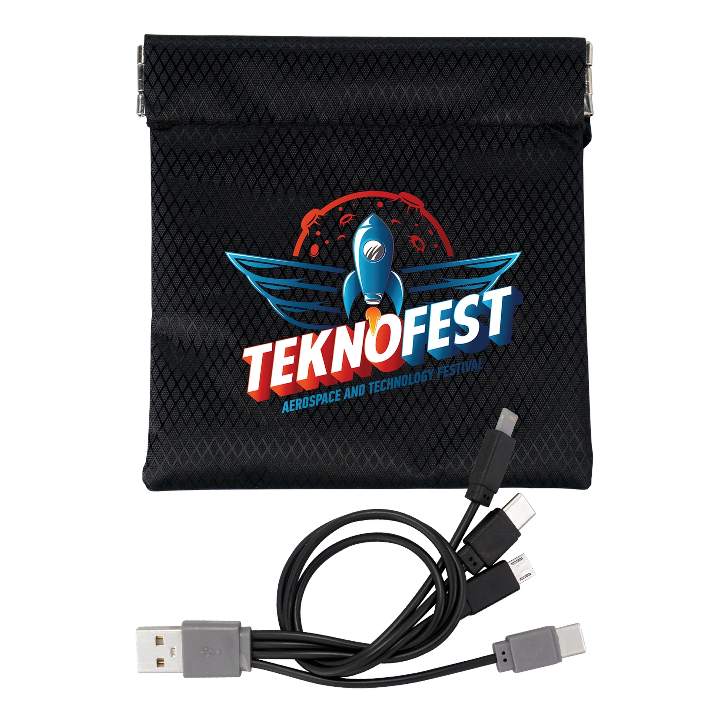 Colorful C to C Cable Pouch 11