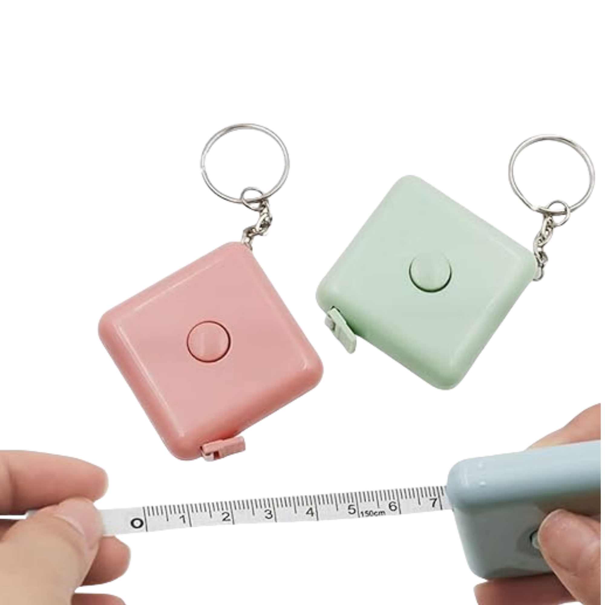 Retractable Tape Measure Key Chains 2