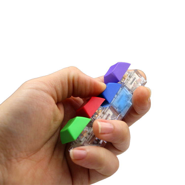 Four Keycap Fidget Keychain 1