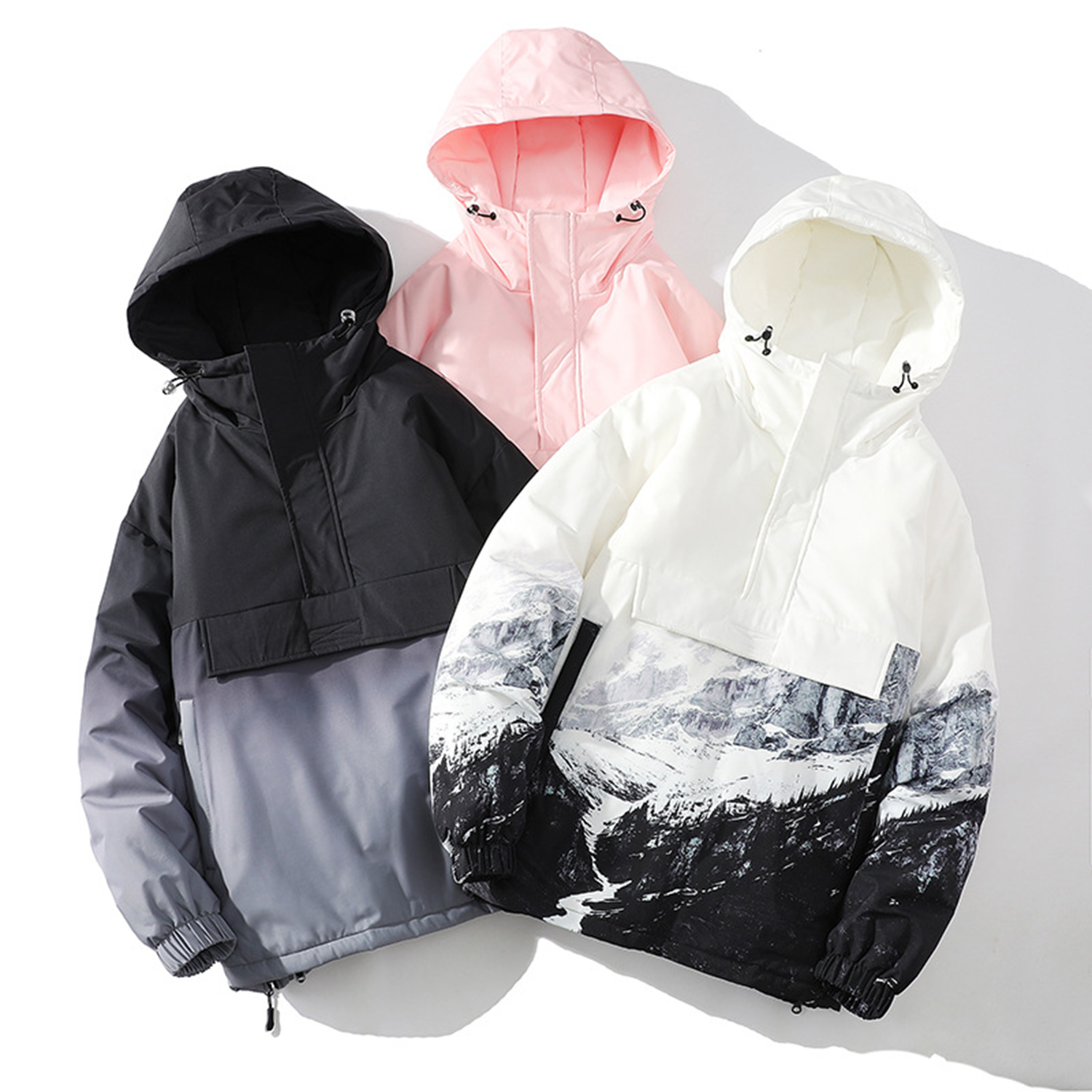 Windproof Waterproof Down Jacket 2