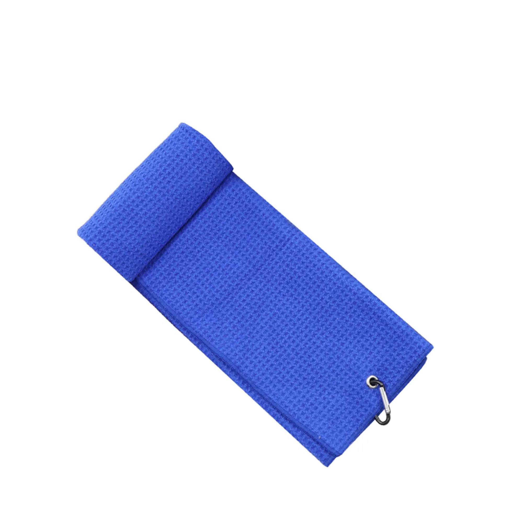 Tri-fold Microfiber Waffle Golf Towel 10