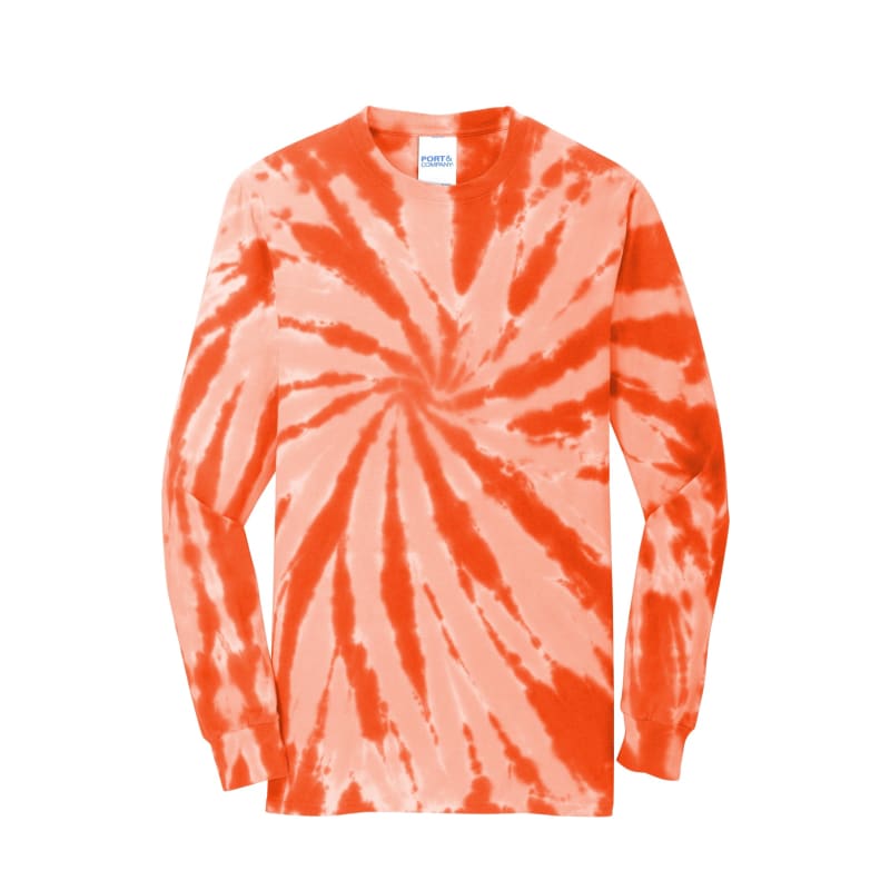 Port & Company Tie-Dye Long Sleeve Tee. 31
