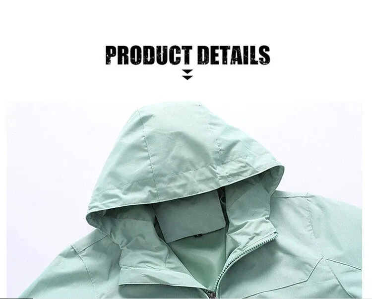 rPET Lightweight Windproof Waterproof Sports Jacket 5