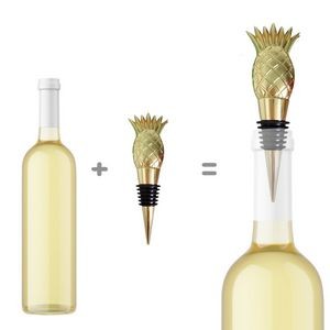 Stylish Golden Pineapple Wine Cork Bottle Stopper 10