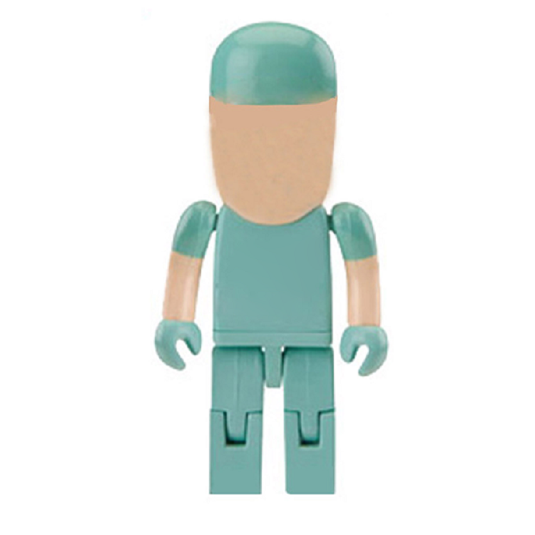 Doctor, Nurse, Surgeon, Medical Personnel Shaped USB Drive With Moveable Legs And Arms 12