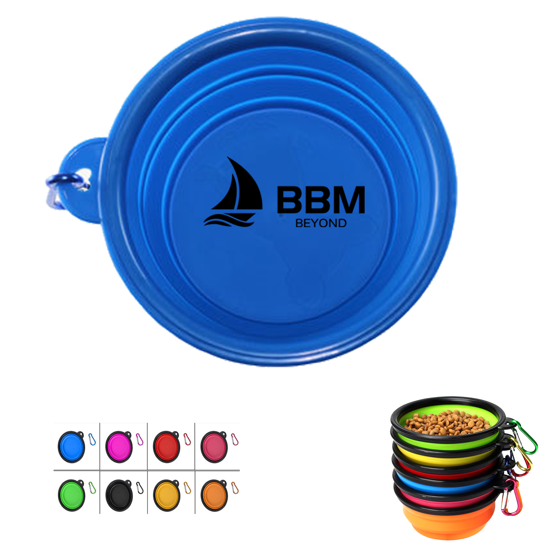 Silicone Collapsible Dog Bowl 1