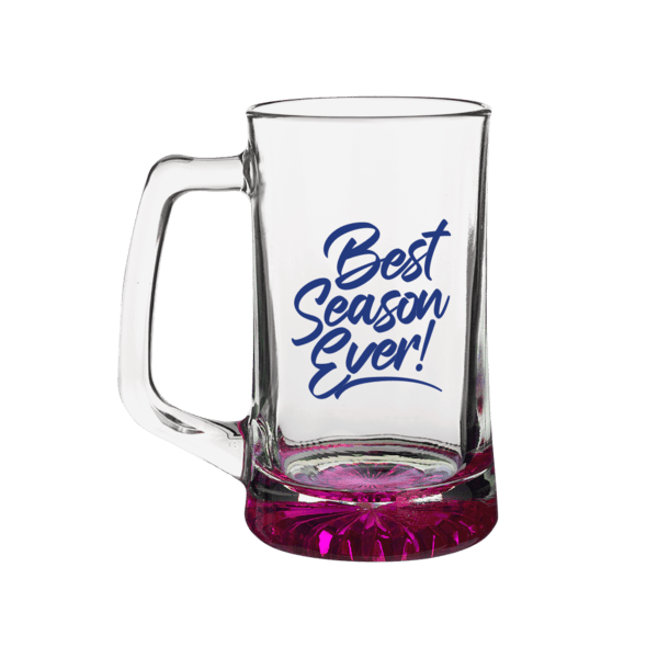 Guzzler 25 oz. ARC Glass Beer Mug 9