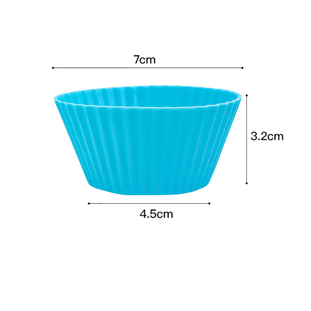 24PCS Christmas Baking Silicone Muffin Cake Cup 5