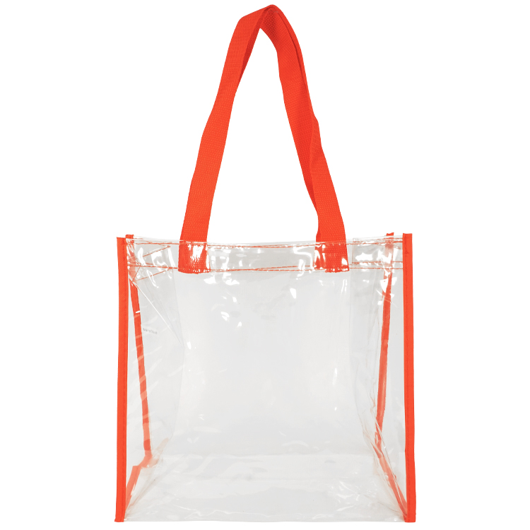 Coronado Clear Open Top Tote, custom tote bag with logo imprint 23