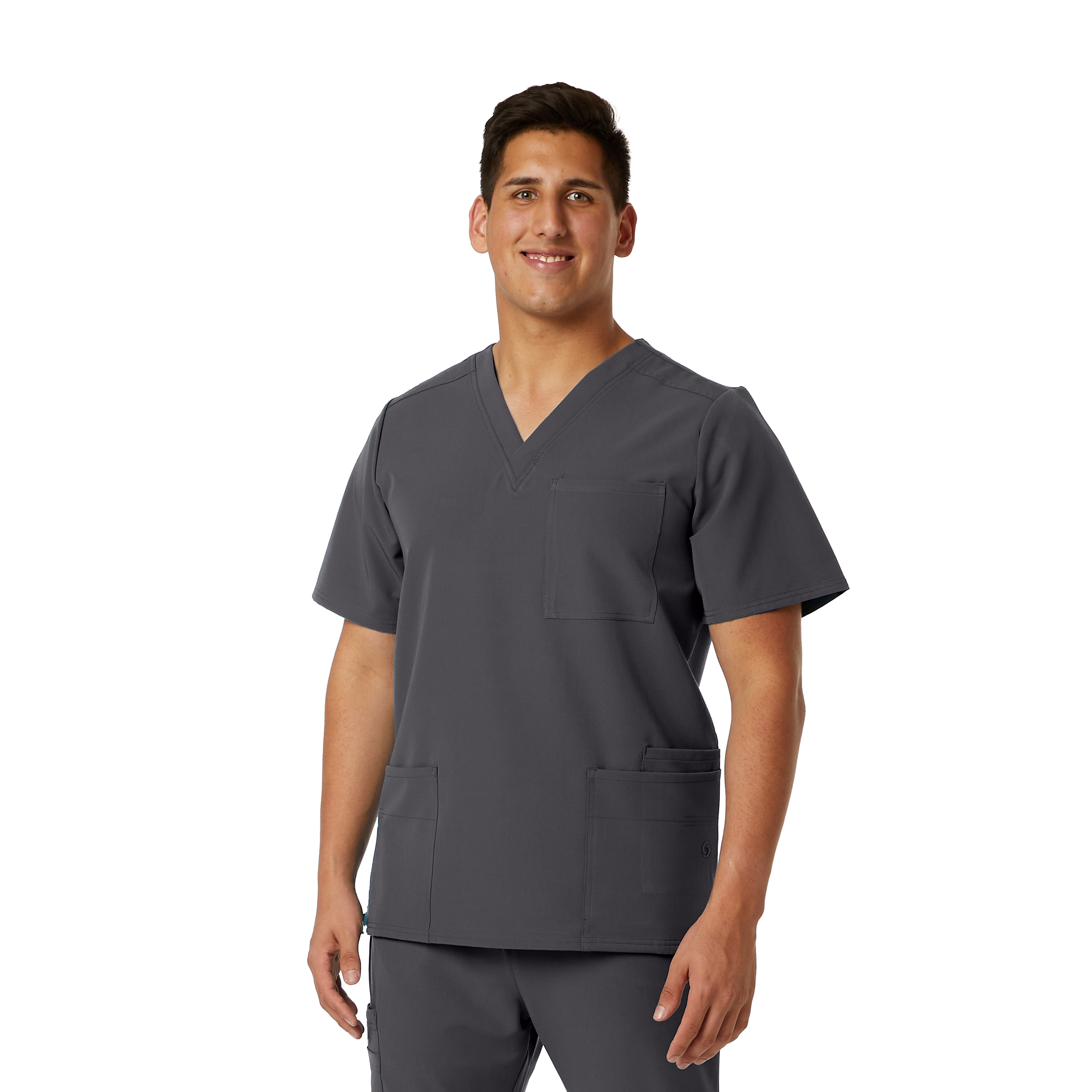 Spectrum's Mens WYND Multi-Pocket Scrub Top 2