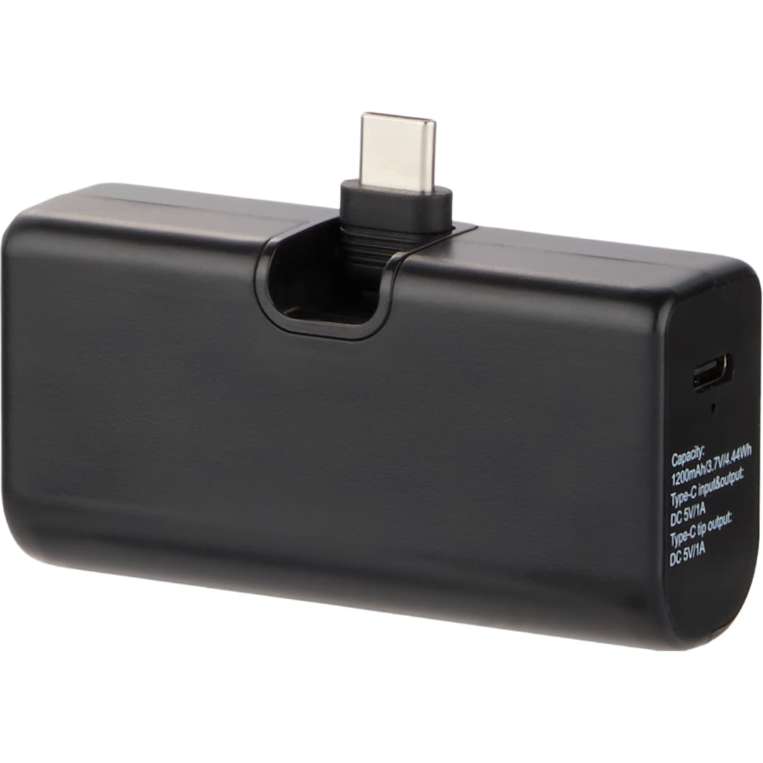 Stay Powered 1200 mAh Power Bank with Type-C Tip 18