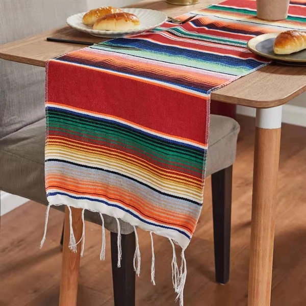 Mexican Serape Table Runner 3