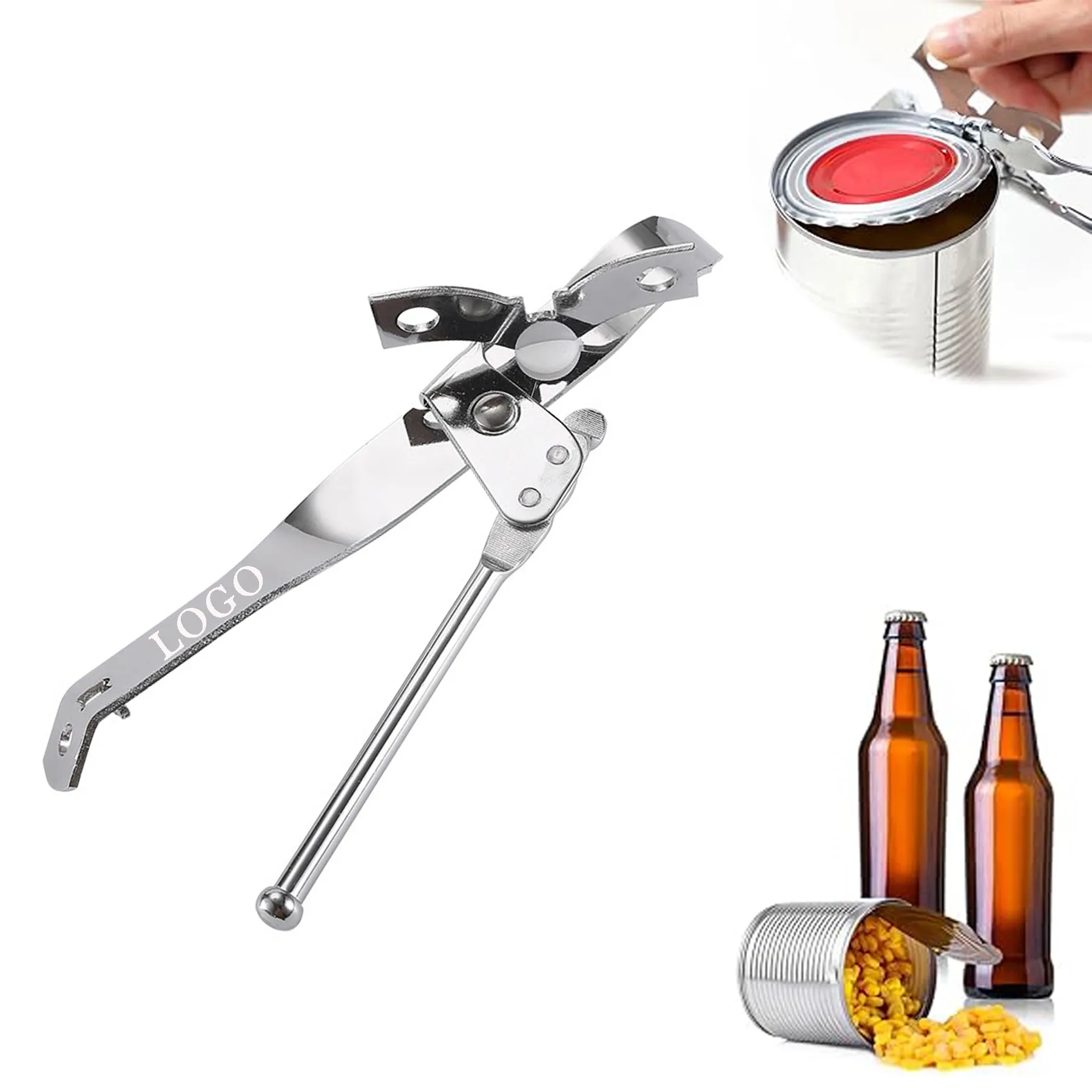 Stainless Steel Hand Held Can Opener 3