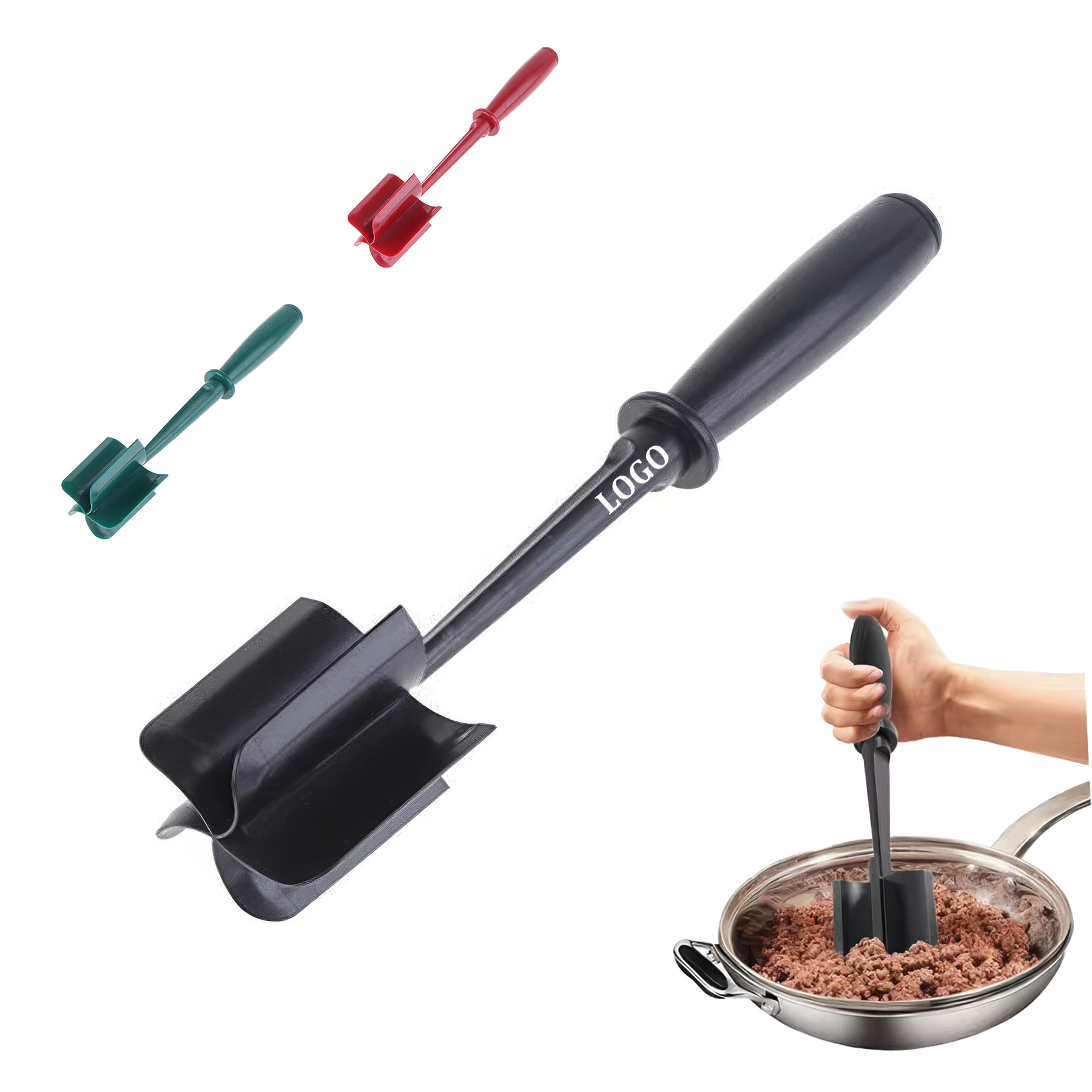 Meat Chopper Hamburger Smasher Tool 2