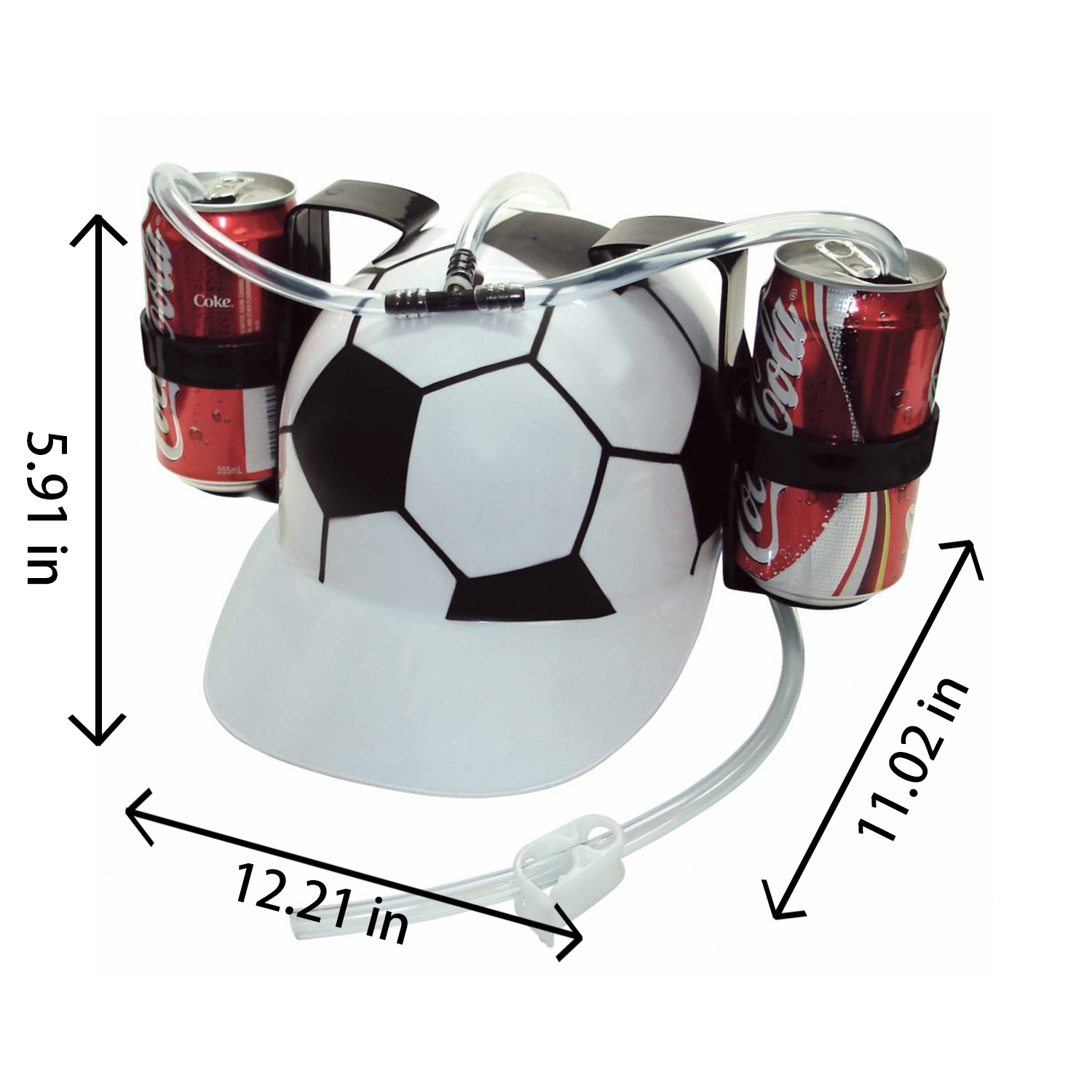 Innovative lazy drink hat 2
